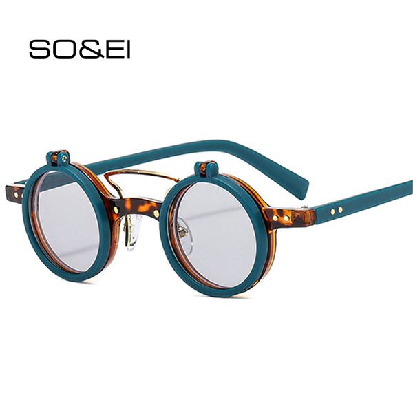 sunglasses so ei ins fashion small round punk double bridges women sunglasses retro flip lens shades uv400 men rivets sun glasses 230511, White;black
sunglasses so ei ins fashion small round punk double bridges women sunglasses retro flip lens shades uv400 men rivets sun glasses 230511, White;black
