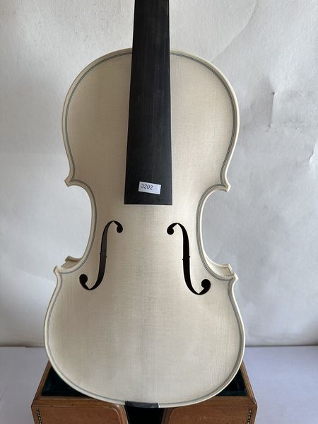 master 4/4 violin in white 1pc flamed maple back spruce hand made k3202
master 4/4 violin in white 1pc flamed maple back spruce hand made k3202
