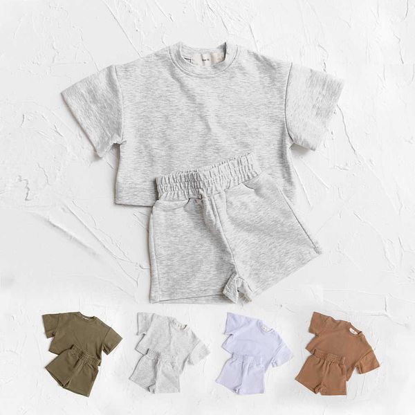 clothing sets 2pcs 2023 kids basic tracksuits summer solid baby boy sport outfits children clothes sets t-shirt shorts set for toddler girls, White
clothing sets 2pcs 2023 kids basic tracksuits summer solid baby boy sport outfits children clothes sets t-shirt shorts set for toddler girls, White