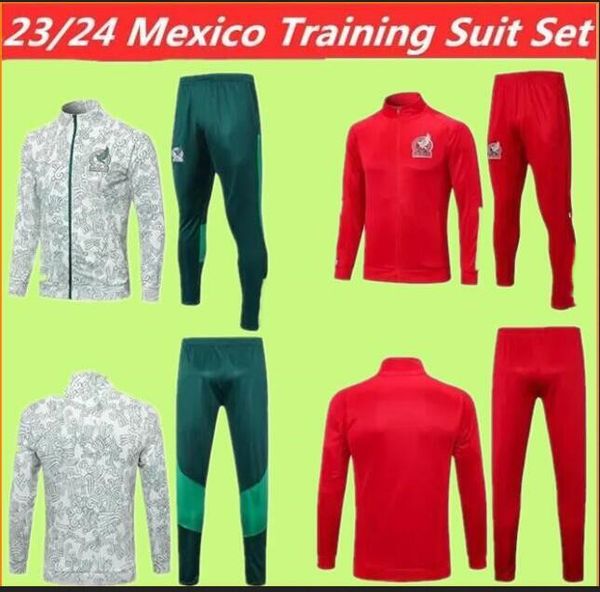 23/24 mexico national football team new tracksuits men 's set football training suitlong zipper sportswear soccer jerseys bb, Black
23/24 mexico national football team new tracksuits men 's set football training suitlong zipper sportswear soccer jerseys bb, Black