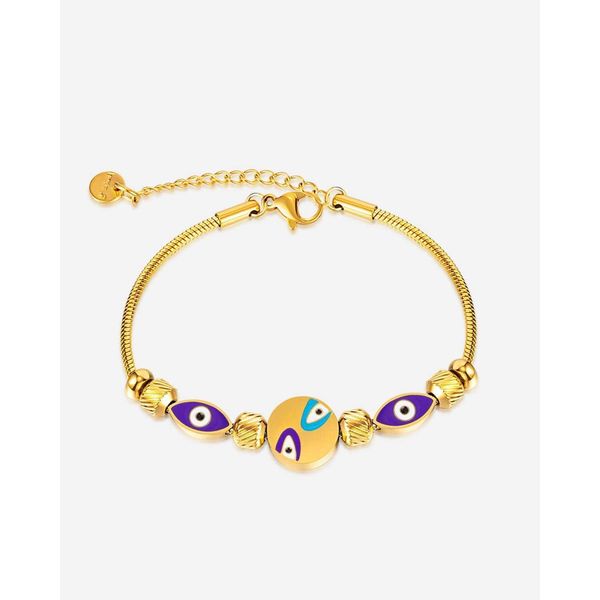 accessories wholesale fashion all match charm oil dripping devils eye jewelry french entry lux titanium steel bracelet female, Golden;silver
accessories wholesale fashion all match charm oil dripping devils eye jewelry french entry lux titanium steel bracelet female, Golden;silver