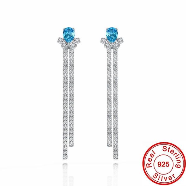 tassels aquamarine diamond earrings 100% real 925 sterling silver party wedding drop dangle earrings for women bridal jewelry
tassels aquamarine diamond earrings 100% real 925 sterling silver party wedding drop dangle earrings for women bridal jewelry