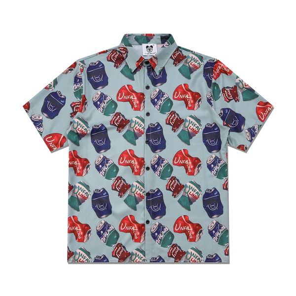 23ss hawaii men tee beach shirts summer streetwear t shirt cartoon fashion short sleeve polyester tshirt, Black;brown
23ss hawaii men tee beach shirts summer streetwear t shirt cartoon fashion short sleeve polyester tshirt, Black;brown
