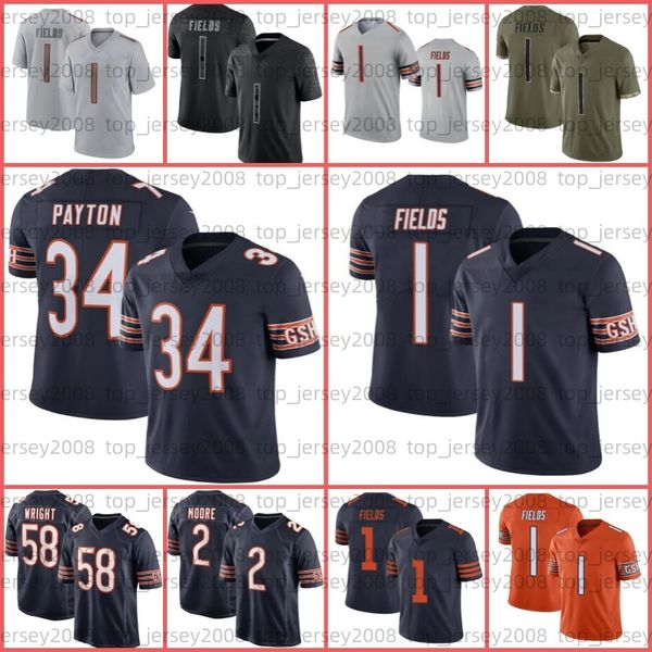 1 justin fields jersey 10 chase claypool darnell wright jaquan brisker football david montgomery darnell mooney brian urlacher walter payton, Black;red
1 justin fields jersey 10 chase claypool darnell wright jaquan brisker football david montgomery darnell mooney brian urlacher walter payton, Black;red