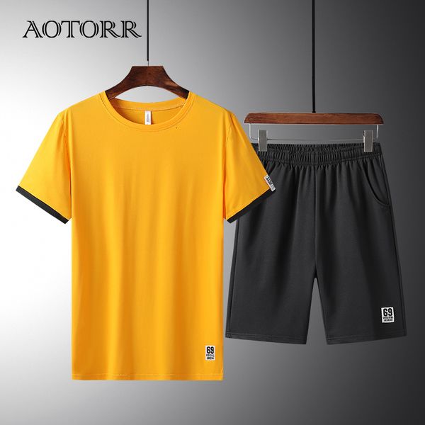men's tracksuits casual summer tracksuit men two piece set round collar short sleeve shirt and loose shorts suit male outwear 230511, Gray
men's tracksuits casual summer tracksuit men two piece set round collar short sleeve shirt and loose shorts suit male outwear 230511, Gray