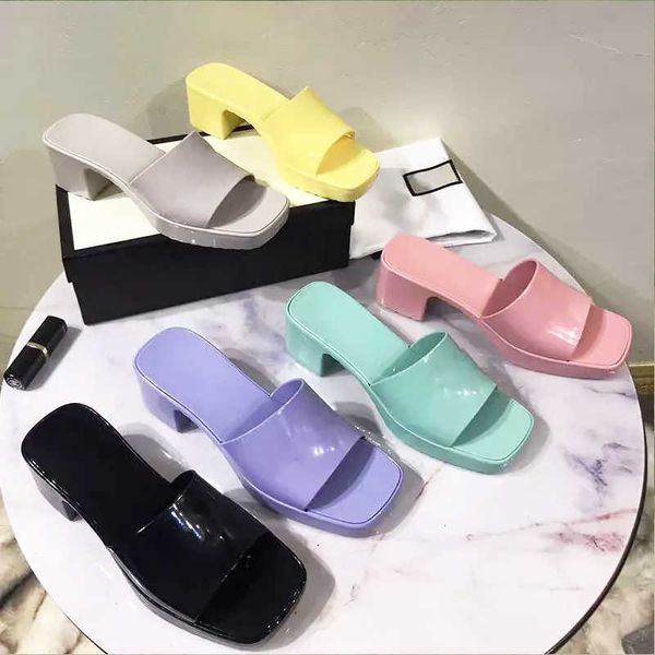 designer sandals for women jelly rubber slippers high heels sandal summer thick bottom luxury womens beach slides alphabet pink candy colors, Black
designer sandals for women jelly rubber slippers high heels sandal summer thick bottom luxury womens beach slides alphabet pink candy colors, Black