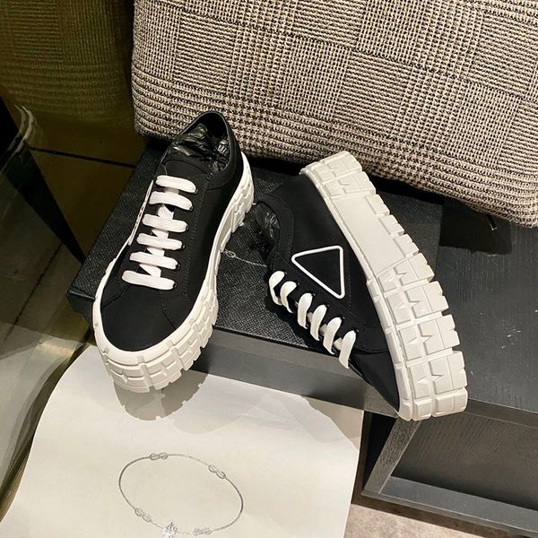 Women Platform Sneakers Lady Biscuit Shoes Lace-Up Breathable Canvas Sandals For Spring and Summer Round Toe Double Wheel Style Mirror Quality, Box
Women Platform Sneakers Lady Biscuit Shoes Lace-Up Breathable Canvas Sandals For Spring and Summer Round Toe Double Wheel Style Mirror Quality, Box