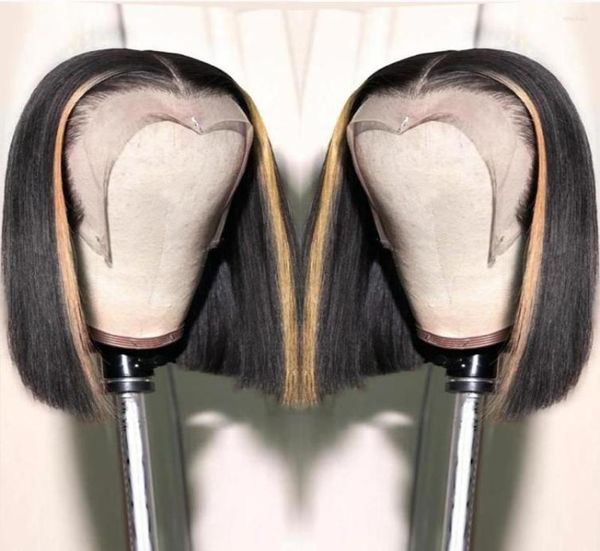 short bob straight humain hair highlight human skunk stripe brown 13x4 lace frontal for black women5077550, Black;brown
short bob straight humain hair highlight human skunk stripe brown 13x4 lace frontal for black women5077550, Black;brown