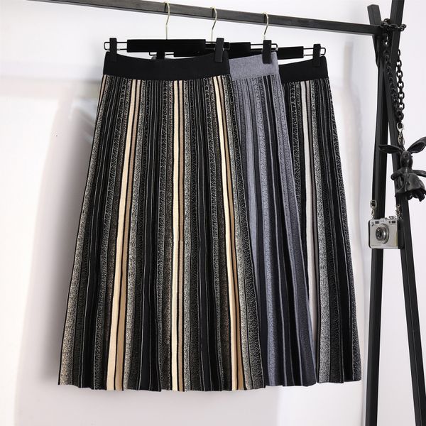 skirts stitch knitted pleated long elegant high-waisted women's spring autumn winter skirts korean style fashion harajuku clothes 23051, Black
skirts stitch knitted pleated long elegant high-waisted women's spring autumn winter skirts korean style fashion harajuku clothes 23051, Black