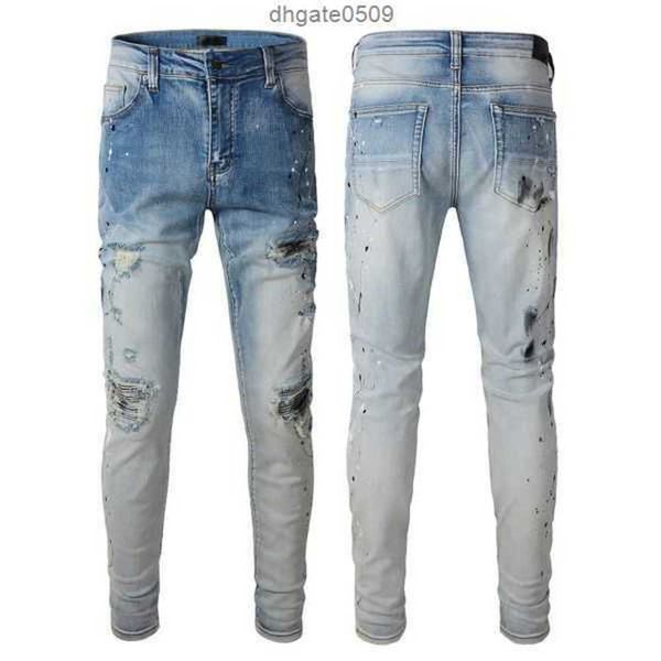 2023 men's new arrivals amirs mens luxury designer denim jeans holes trousers jean coolguy biker pants man clothing k16m, Blue
2023 men's new arrivals amirs mens luxury designer denim jeans holes trousers jean coolguy biker pants man clothing k16m, Blue