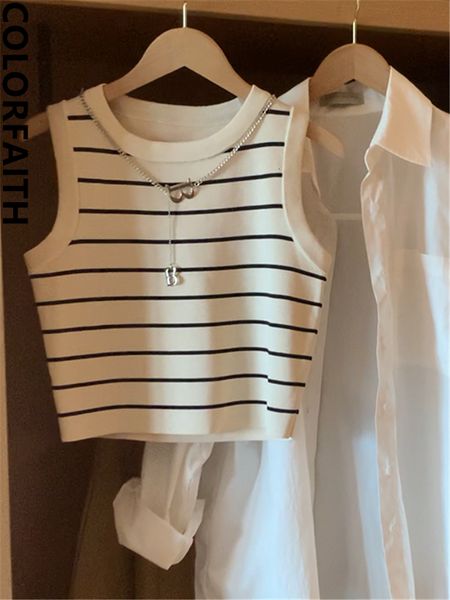 women's tanks camis colorfaith basic bottoming striped chain elasticity vests women tank autumn winter wild crop short v3420dg 230511, White
women's tanks camis colorfaith basic bottoming striped chain elasticity vests women tank autumn winter wild crop short v3420dg 230511, White