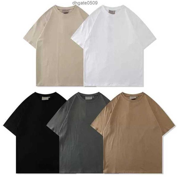 2023 ess designer tide t shirts chest letter laminated print short sleeve high street loose oversize casual t-shirt 100% pure cotton for me, White;black
2023 ess designer tide t shirts chest letter laminated print short sleeve high street loose oversize casual t-shirt 100% pure cotton for me, White;black