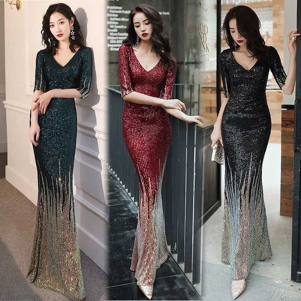 starry sky evening dress for women 2020 new queen style gradient color brightness film long style celebrity style banquet host, White;black
starry sky evening dress for women 2020 new queen style gradient color brightness film long style celebrity style banquet host, White;black