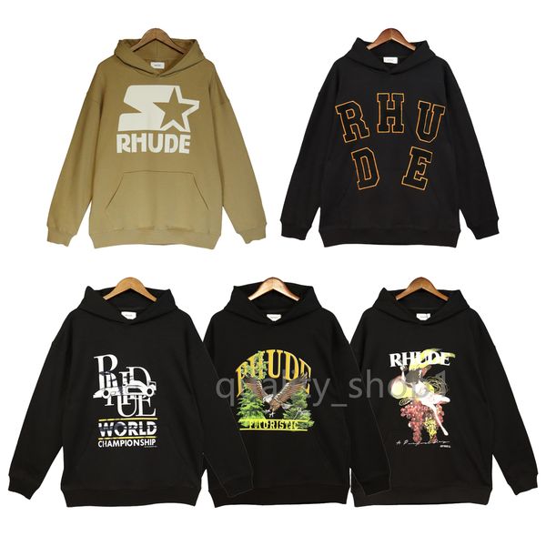 designer rhude brand mens hoodies luxury long sleeve mens hoodie men women sweatshirts fashion letters printing high street men's loose, Black
designer rhude brand mens hoodies luxury long sleeve mens hoodie men women sweatshirts fashion letters printing high street men's loose, Black