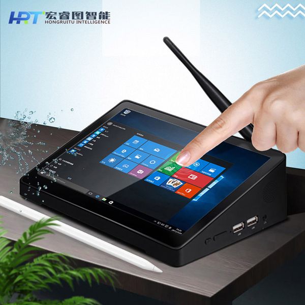 

factory direct sales spot 7inch mini box touch tablet allinone win10 android industrial laptop