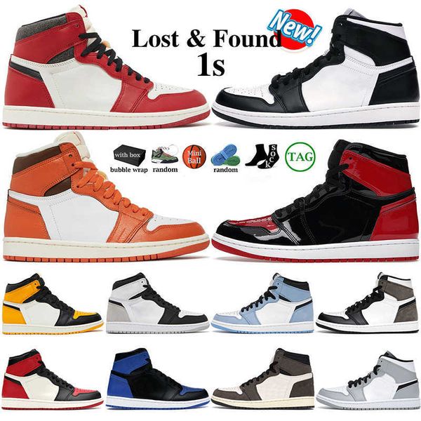 1 with box men women basketball shoes starfish 1s lows lost found patent bred mid high reverse mocha stage haze university blue shadow train, Black
1 with box men women basketball shoes starfish 1s lows lost found patent bred mid high reverse mocha stage haze university blue shadow train, Black