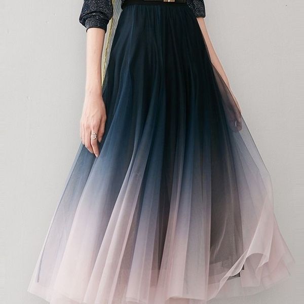 skirts autumn mesh skirt high waist all-match skirt elegant fashion pleated midi skirt female length 80cm 230511, Black
skirts autumn mesh skirt high waist all-match skirt elegant fashion pleated midi skirt female length 80cm 230511, Black