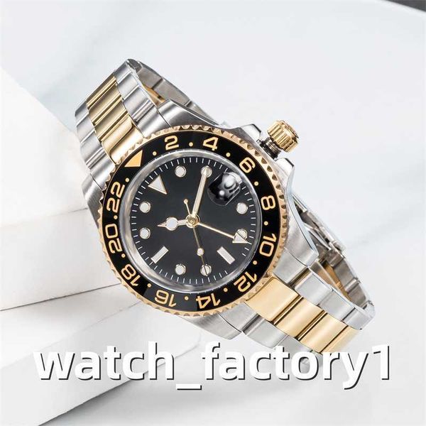 gmt watch roles watches men's automatic mechanical ceramic 41mm all stainless steel gliding buckle swimming sapphire luminous montre de, Silver
gmt watch roles watches men's automatic mechanical ceramic 41mm all stainless steel gliding buckle swimming sapphire luminous montre de, Silver