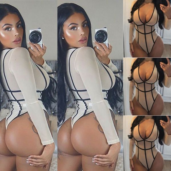 women's jumpsuits rompers women sheer mesh lingerie body suit strappy plunge v neck leotard jumpsuit catsuit 230510, Black;white
women's jumpsuits rompers women sheer mesh lingerie body suit strappy plunge v neck leotard jumpsuit catsuit 230510, Black;white