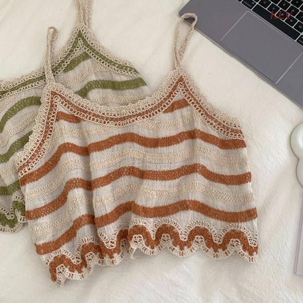 women's tanks camis women vintage cotton linen camisole embroidery heart striped spaghetti strap crop crochet knit beach sling vest 230, White
women's tanks camis women vintage cotton linen camisole embroidery heart striped spaghetti strap crop crochet knit beach sling vest 230, White
