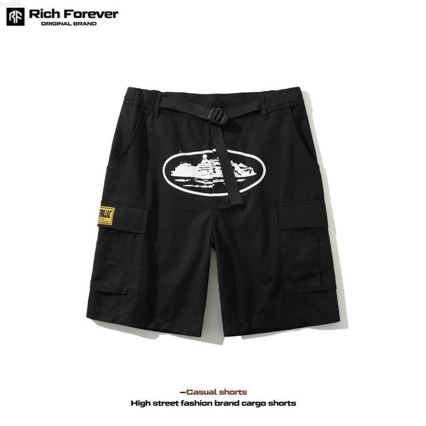 corteiz american high street multi pocket devil island printed work shorts men's fashion brand summer loose capris, White;black
corteiz american high street multi pocket devil island printed work shorts men's fashion brand summer loose capris, White;black