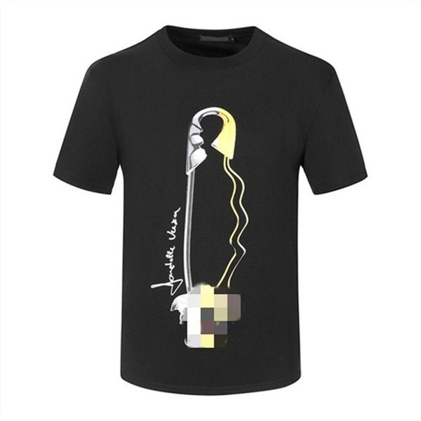 men's t-shirt men's designer tide high-end cotton printed geometric pattern short sleeve fried street hip-hop shirt size m-xxxl b3, White;black
men's t-shirt men's designer tide high-end cotton printed geometric pattern short sleeve fried street hip-hop shirt size m-xxxl b3, White;black