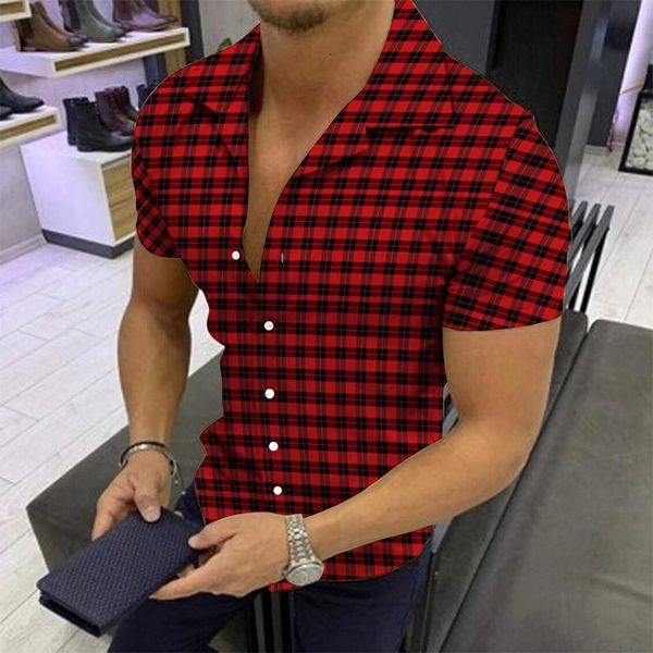 men's casual shirts men's shirt printed lapel short sleeve summer ultra-thin slim fashion comfortable casual style 230511, White;black
men's casual shirts men's shirt printed lapel short sleeve summer ultra-thin slim fashion comfortable casual style 230511, White;black