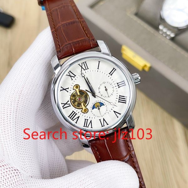 lls men's mechanical watch, automatic mechanical movement, tourbillon watch, size: surface diameter 42mm, sapphire mirror,rr
lls men's mechanical watch, automatic mechanical movement, tourbillon watch, size: surface diameter 42mm, sapphire mirror,rr