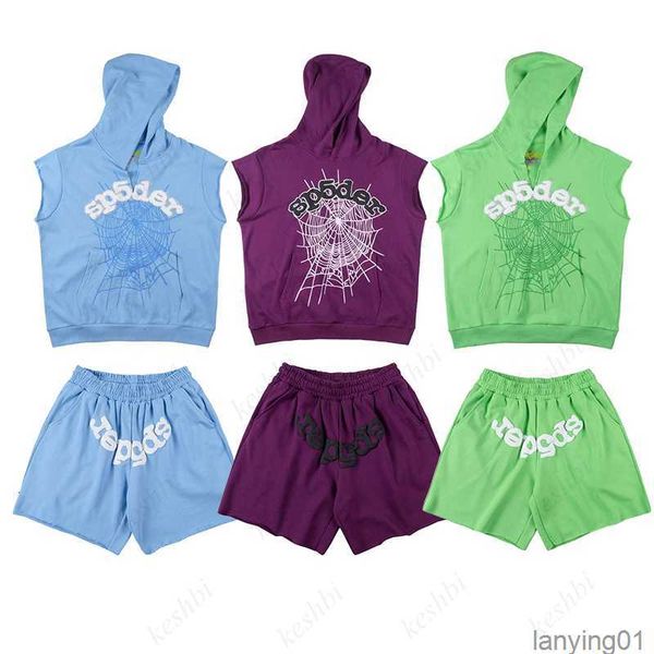 men's t-shirts summer designer sp5der young thug 555555 bodybuilding hooded sleeveless shirt fitness mens tank casula loose elastic wai, White;black
men's t-shirts summer designer sp5der young thug 555555 bodybuilding hooded sleeveless shirt fitness mens tank casula loose elastic wai, White;black