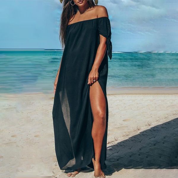 swimwear swimsuit dress boat neck cool soft short sleeve coverup dress beachwear dress for beach, White;black
swimwear swimsuit dress boat neck cool soft short sleeve coverup dress beachwear dress for beach, White;black