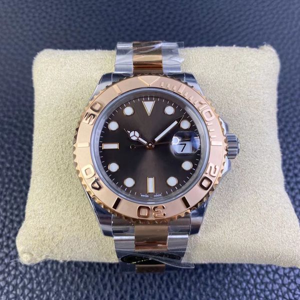 clean 116621 luxury watch yacht 40mm electroplated pvd rose gold coffee color dial 3235 mechanical movement 72-hour power storage, Slivery;brown
clean 116621 luxury watch yacht 40mm electroplated pvd rose gold coffee color dial 3235 mechanical movement 72-hour power storage, Slivery;brown
