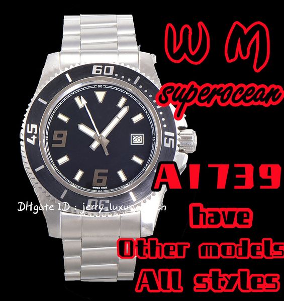 wm a1739 superocean luxury men's watch with swiss 2824 self-winding mechanical movement 44mm diameter 300 meters waterproof.six, Slivery;brown
wm a1739 superocean luxury men's watch with swiss 2824 self-winding mechanical movement 44mm diameter 300 meters waterproof.six, Slivery;brown