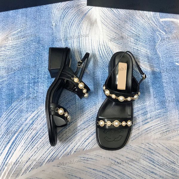 designer womens sandals pearl accessories high heel slippers adjustable metal ankle buckle dress shoes party banquet casual alphabet print c, Black
designer womens sandals pearl accessories high heel slippers adjustable metal ankle buckle dress shoes party banquet casual alphabet print c, Black