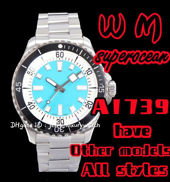 wm a1739 superocean luxury men's watch with swiss 2824 self-winding mechanical movement 44mm diameter 300 meters waterproof.one two1, Slivery;brown
wm a1739 superocean luxury men's watch with swiss 2824 self-winding mechanical movement 44mm diameter 300 meters waterproof.one two1, Slivery;brown