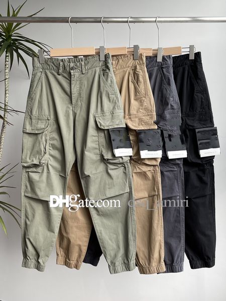 23ss pants designer stone autumn winter mens stoner pant island soveralls military style retro men washed side pocket bundle foot overalls c, Black
23ss pants designer stone autumn winter mens stoner pant island soveralls military style retro men washed side pocket bundle foot overalls c, Black