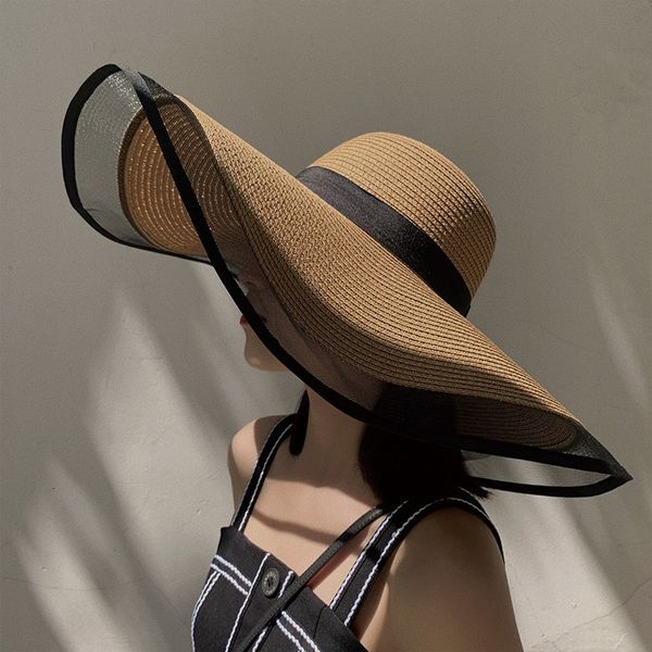 wide brim hats bucket hats summer big brim hat temperament organza fisherman hat female summer thin sunshade sunscreen straw hat beach holid, Blue;gray
wide brim hats bucket hats summer big brim hat temperament organza fisherman hat female summer thin sunshade sunscreen straw hat beach holid, Blue;gray