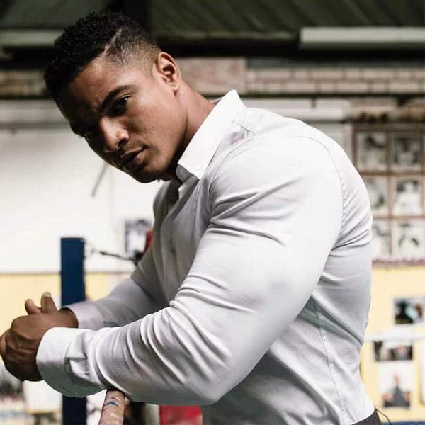 men's casual shirts mens long sleeve business sports muscle nonironing fitness elasticity male large size 230511, White;black
men's casual shirts mens long sleeve business sports muscle nonironing fitness elasticity male large size 230511, White;black