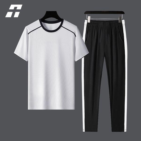 men's tracksuits men's t-shirt set solid color sportswear spring summer casual men tracksuit t shirt pants two pieces suit men clo, Gray
men's tracksuits men's t-shirt set solid color sportswear spring summer casual men tracksuit t shirt pants two pieces suit men clo, Gray