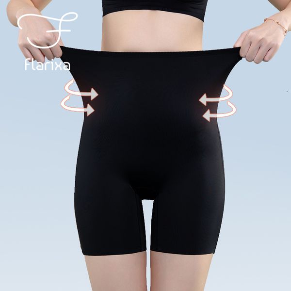 women's leggings flarixa summer ice silk seamless women's shorts high waist safety shorts under skirt boxer briefs hip lifter body, Black
women's leggings flarixa summer ice silk seamless women's shorts high waist safety shorts under skirt boxer briefs hip lifter body, Black