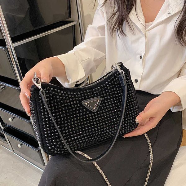50% off 2023 handbag winter trendy diamond embedding fashion underarm new korean version foreigner chain ins one shoulder crossbody women�
50% off 2023 handbag winter trendy diamond embedding fashion underarm new korean version foreigner chain ins one shoulder crossbody women�