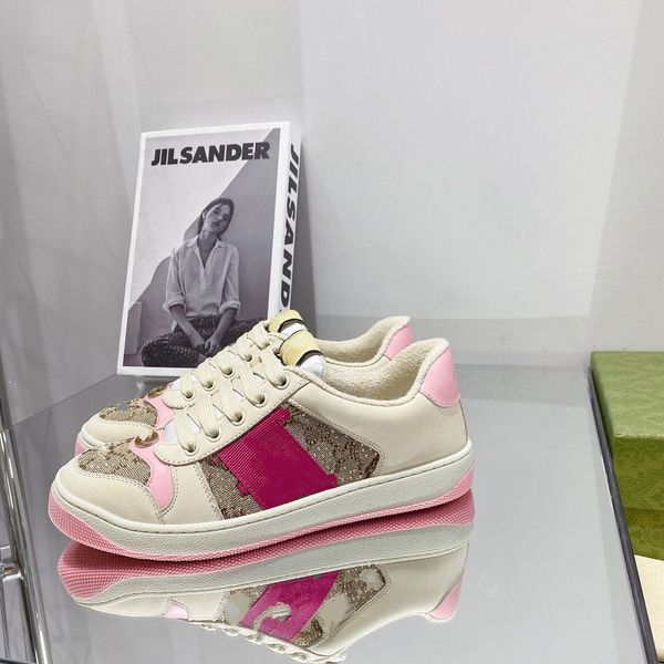 lovelight screener sneakers crystal ladies sneaker shoes webbing sneakers designer stripe fashion dirty leather lace-up tennis shoe fabric f, Red;white
lovelight screener sneakers crystal ladies sneaker shoes webbing sneakers designer stripe fashion dirty leather lace-up tennis shoe fabric f, Red;white
