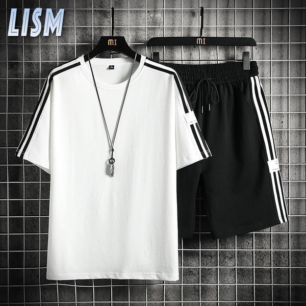 men's tracksuits lism mens short sleeve two pieces sets summer men's solid sets casual tracksuit mens shorts set t-shirt shorts st, Gray
men's tracksuits lism mens short sleeve two pieces sets summer men's solid sets casual tracksuit mens shorts set t-shirt shorts st, Gray