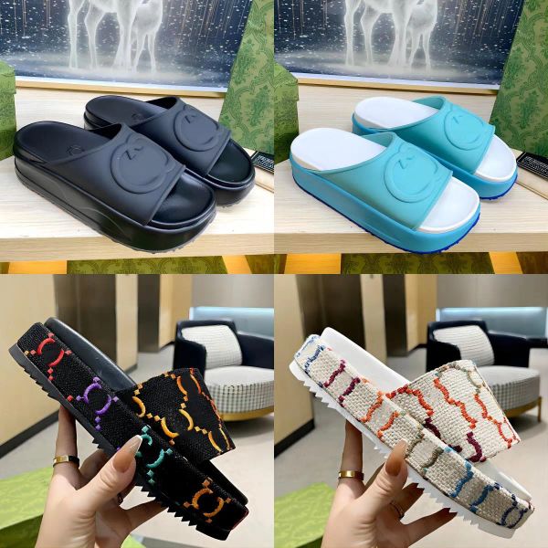 platform slide women slippers designer wedge pattern embroidery g letters beach casual slides flip flops ladies platform thick bottom wi ffz, Black
platform slide women slippers designer wedge pattern embroidery g letters beach casual slides flip flops ladies platform thick bottom wi ffz, Black