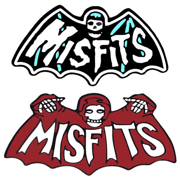 band misfits brooch skull terrifying bat halloween punk metal alloy pin badge accessories, Blue
band misfits brooch skull terrifying bat halloween punk metal alloy pin badge accessories, Blue