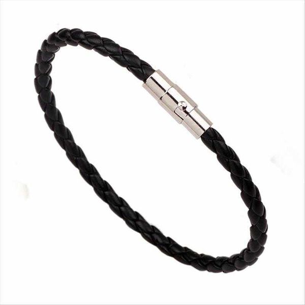 qinuo bracelet mens boutique coarse snake pattern leather rope woven magnetic snap wholesale, Golden;silver
qinuo bracelet mens boutique coarse snake pattern leather rope woven magnetic snap wholesale, Golden;silver