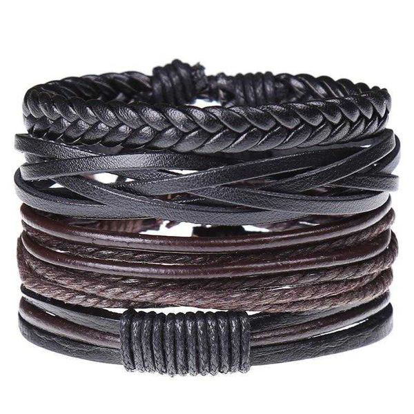 simple retro set bracelet diy braided leather mens authentic weave carrying strap, Golden;silver
simple retro set bracelet diy braided leather mens authentic weave carrying strap, Golden;silver