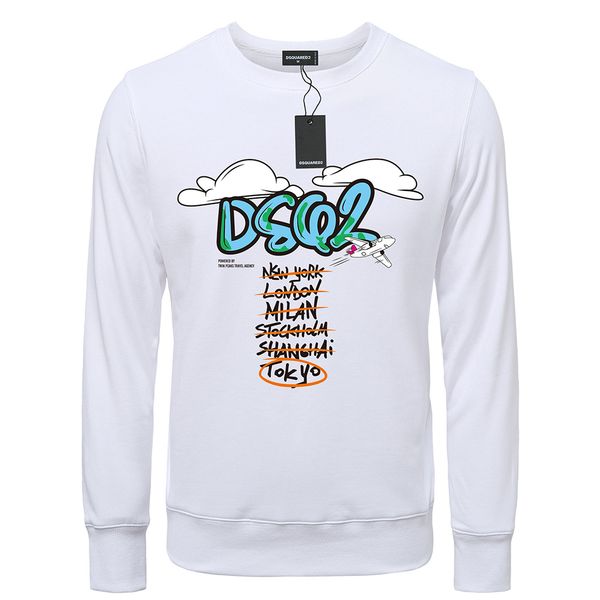 new dsquared2 dsq2 icon d2 men's sweatshirts classic casual fashion trend for men and women o-neck long-sleeved simple cotton pullover, Black
new dsquared2 dsq2 icon d2 men's sweatshirts classic casual fashion trend for men and women o-neck long-sleeved simple cotton pullover, Black