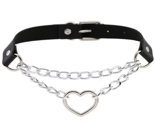 punk harajuku collar chain choker necklace heart pu leather choker punk goth 100 handmade love neck jewelry8984094, Silver
punk harajuku collar chain choker necklace heart pu leather choker punk goth 100 handmade love neck jewelry8984094, Silver