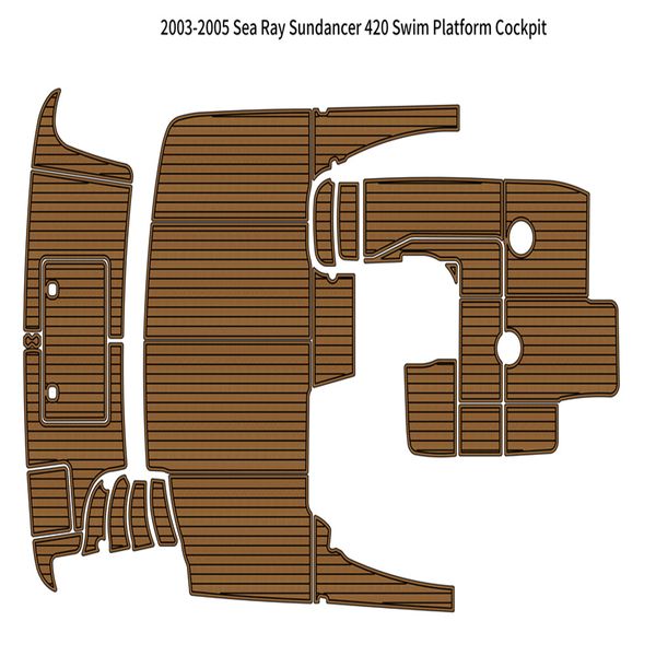 2003-2005 sea ray sundancer 420 swim platform cockpit pad boat eva teak floor
2003-2005 sea ray sundancer 420 swim platform cockpit pad boat eva teak floor