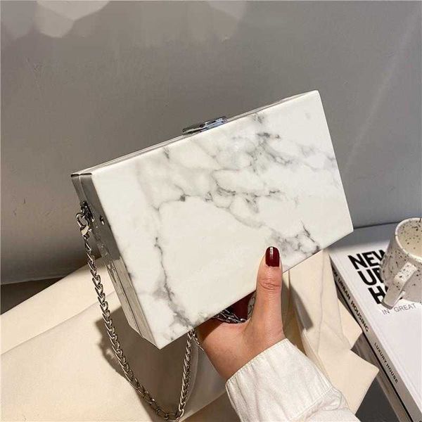evening bags pvc women box clutch brand ladies handbag wedding female shoulder graceful marbling purse 230427
evening bags pvc women box clutch brand ladies handbag wedding female shoulder graceful marbling purse 230427